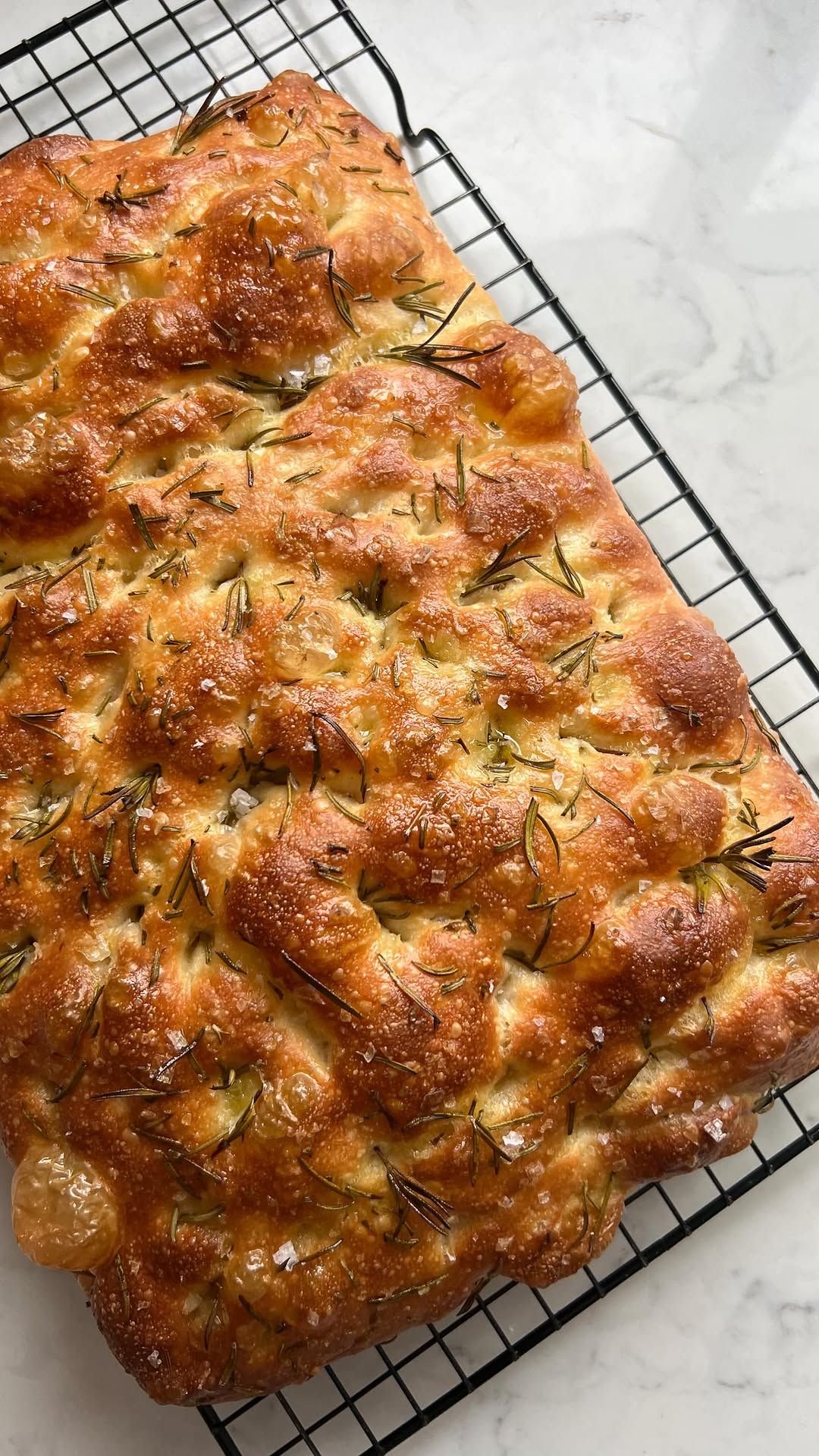 Focaccia and gravlax